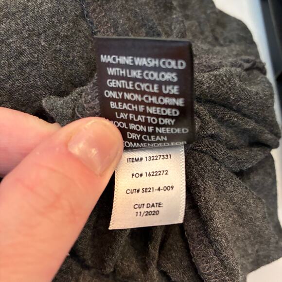 Torrid Charcoal Gray Sleeveless Pajama Romper - Picture 2 of 9